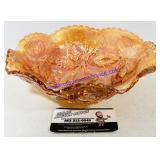 Imperial Glass Marigold Carnival Glass Bowl