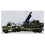 3 Piece G.I. Joe Tank Set Battery Operated Works