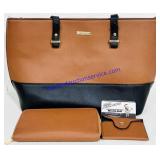 New Elm&Paul Brown Purse, Wallet, Card Wallet
