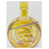 Wheaton Glass Abraham Lincoln Iridescent Amber