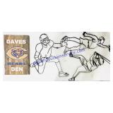 3 Pc American Sports Metal Wall Art Set & Bears