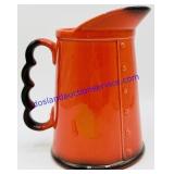 Metlox Poppytrail Red Rooster Ceramic Pitcher