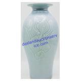 Light Blue Studio Pottery Vase