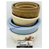 6 Ceramic/Stoneware Bowls