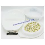 Pyrex Split Dish, Pyrex Lid, Glassbake Dish