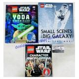 3 Lego Star Wars Books