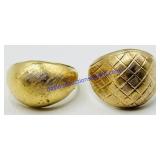 2 18 KT HGE Rings (Both Size 7)