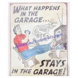 Metal Man Cave Sign 16x12.5ï¿½