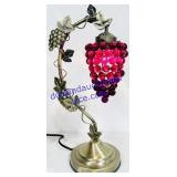 Metal Grape Bundle Working Touch Lamp