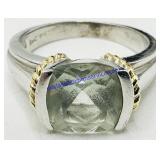 18 KT Plate Size 8 Ring