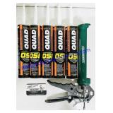 5 New Tubes of Quad OSI All Season Sealant w/