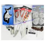 2 Corkscrews, 3 Wine Stoppers, 4 Dryer Balls, 2