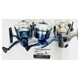 3 Spinning Reels