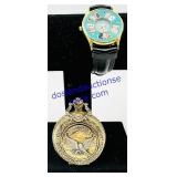 Poker Theme Watch & #1 Dad Pocket Watch
