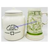John Deere Ceramic Jar & Collectable Mug
