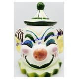 Ceramic Clown Cookie Jar