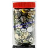Jar of Misc Buttons