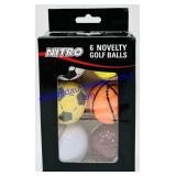 Nitro Novelty Golf Ball 6 Pack