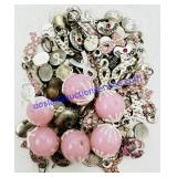 Loose Breast Cancer Awareness Necklace Material