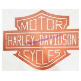 Metal Harley Davidson Sign 21x16ï¿½