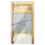 Antique Metal & Wood Washboard