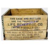 Antique Life Beverage Co. Crate