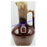 Monmouth Brown Drip Glaze Ceramic Decanter