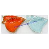 2 Mid-Century Ceramic Ashtrays