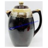 Pfaltzgraff Brown Drip Ceramic Coffee Pot