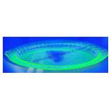 Uranium Glass Platter