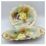 Porcelain Fruit Bowl & Trinket Dish