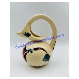 Purinton Pottery Ivy Red Blossom Honey Jug