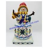 15" Jim Shore "Winter Folk" Cookie Jar