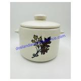 Stoneware Crock w/ Lid