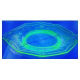 Uranium Glass Platter
