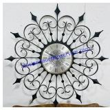 Metal wall hanging clock 25ï¿½