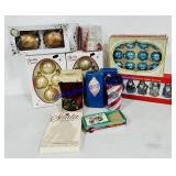 Lot of Misc Christmas Ornaments