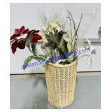 Large Floor Basket, Cloth Long Stemmed