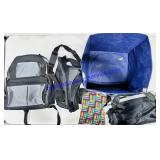 Graco Backpack, Travel Bag, Blue Tote