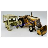 Diecast Toy Tractor & Cab