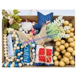 Beaded Garland and Other Decor