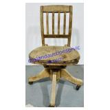 Reclining Wood Chair 33"