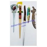 5 Collectable Mixed Material & Topic Letter