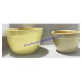 Two Ceramic Mixing Bowls