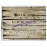 Antique Cooked Ham Shipping Crate