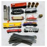 Lot of HO Scale Train Items