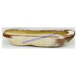 Frankoma 44 Glazed Pottery Canoe Dish