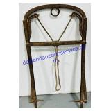 Antique Double Harpoon Hay Fork