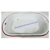 Enamelware Roasting Pan