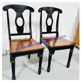 2 Dining Chairs 38"